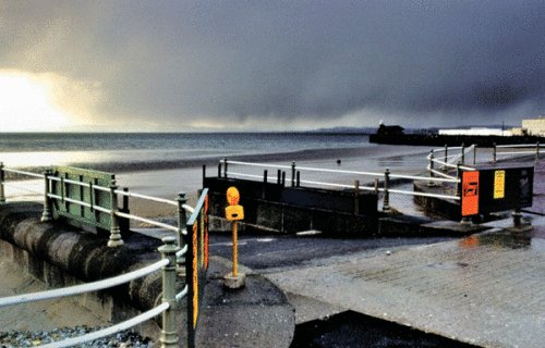 Images of old Morecambe - Storm